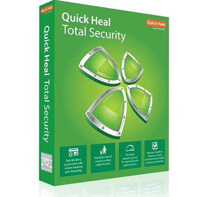 quick heal total security latest version - 5 pc, 1 year (dvd)