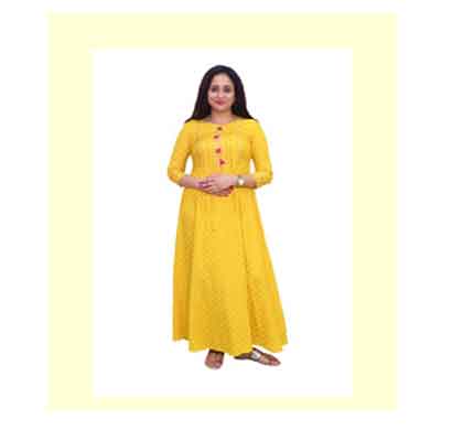adaah beautiful stylish 100% cotton kurti ( size-l, x, xxl, xxxl)