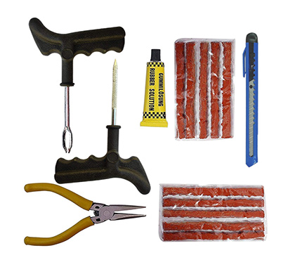 amiciauto tubeless tyre puncture repair tools kit