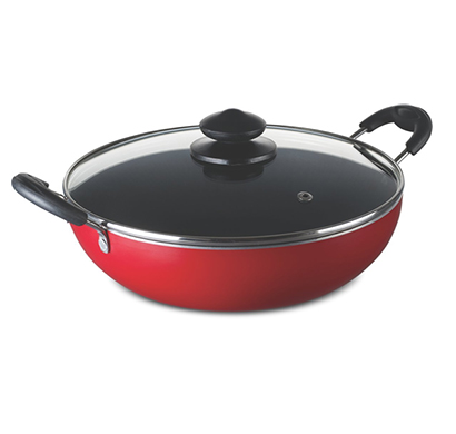 bajaj non-stick induction compatible kadai, 240mm