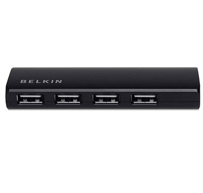 belkin f4u040zb usb 4-port powered desktop hub