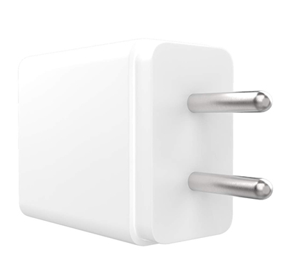corseca (dmwc2410) flash 24 2.4a 2 port fast charging with auto detect technology usb wall charger adapter for all android & ios devices (white)