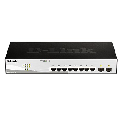 d-link (dgs-1210-10p) 10-port gigabit smart managed poe switch