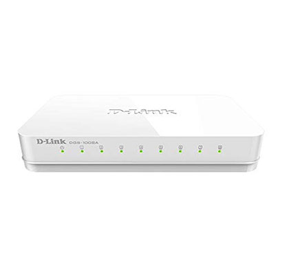 d-link dgs-1008a 8-port gigabit easy desktop switch (white)