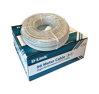 d-link (dcc-whi-90-4) premium cctv cable 90 meter