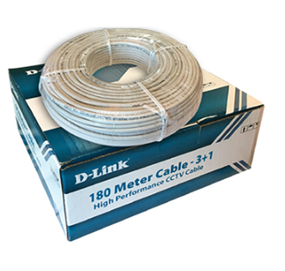 d-link (dcc-whi-180-3) cctv premium cable 180 meter