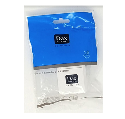 dax (dx-smb601) single port with 1xcat6 modules surface mount box