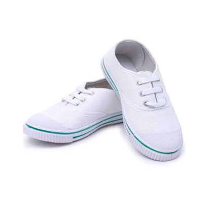 dayz school age uniform shoe-white t 20 ( 11x1,12x1 )