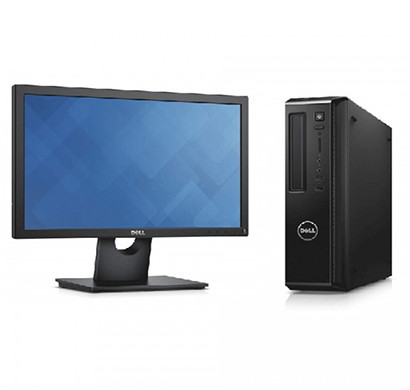 dell vostro dt 3800 ( intel core core i3-4170 / 4th gen / 4gb ram/ 500gb hdd/ 18.5 inch screen/ windows10 pro/ black) 1 year warranty