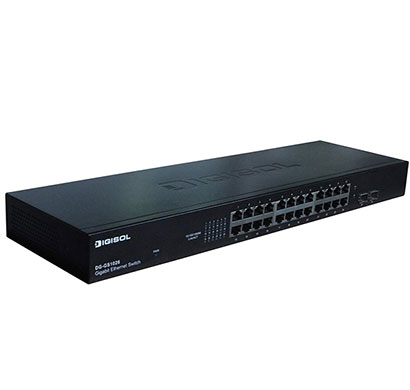 digisol dg-gs1026 24 port 10/100/1000 mbps unmanaged switch