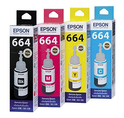 epson 664 ink 70 ml bottle (colour)