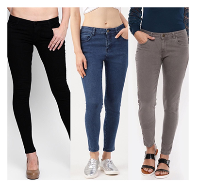 for you for me (maa-silky bbasgr) women western wear - western bottomwear - jeans -regular (black, basic and grey)
