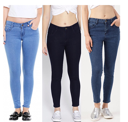 for you for me (maa-silky banbbas) women western wear - western bottomwear - jeans -regular (bata, navy blue and basic)