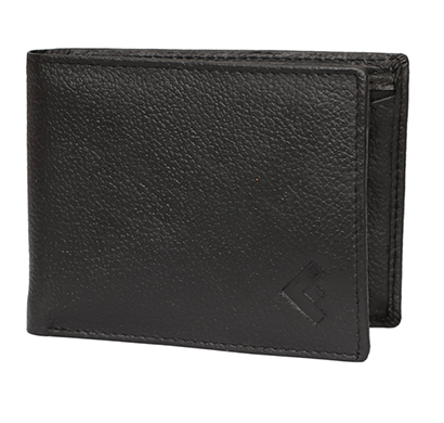 fustaan men genuine pdm leather wallet (black)