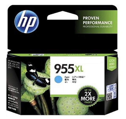hp 955xl cyan original ink cartridge (l0s63aa)
