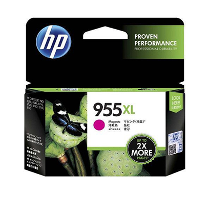 hp 955xl magenta original ink cartridge-(l0s66aa)