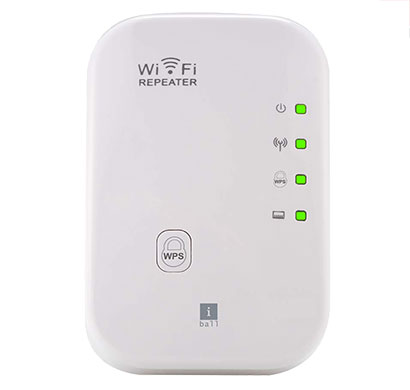 i-ball wi-fi range extender/acc 300m (ib -wrr312n)