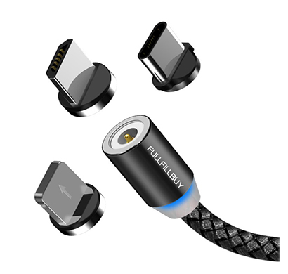 3 in 1 magnetic charging cable