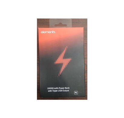 lava elements p1 10000mah power bank(6months warranty)