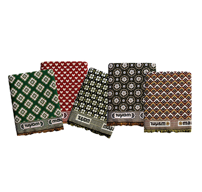 mandhania (mcs01) mayurpankh solapur chaddar 100% cotton dailyuse single bed blanket (assorted design and color )