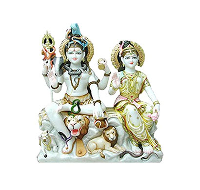 marble gori shankar murti