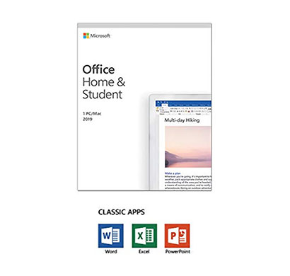 microsoft office (home & student) 2019 premium 1 person, 1 pc (lifetime validity)