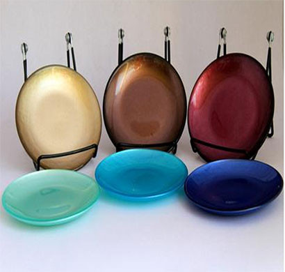 mini plates assorted color (set of 6)
