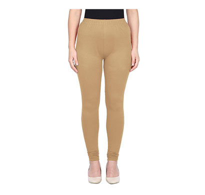mks impex women's churidar leggings soft cotton lycra 4 way stretchable (skin)