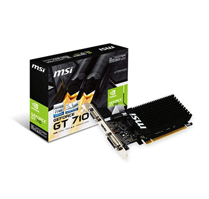 msi gt 710 2gd3h lp ddr3 gaming graphic card