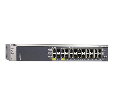 netgear (gsm7212f) 12-port gigabit ethernet fully managed poe switch