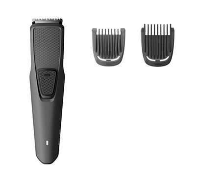 philips bt1210 cordless beard trimmer (black)