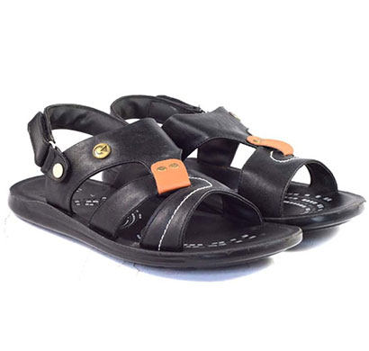 pokrok men pu casual semi formal sandals (ppf2) tan, brown, black