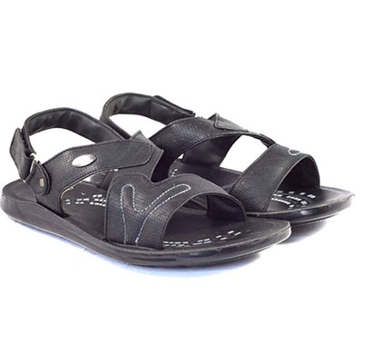 pokrok men pu casual semi formal sandals (ppf4) tan, brown, black