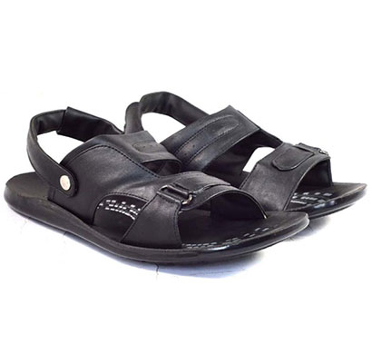 pokrok men pu casual semi formal sandals (ppf5) tan, brown, black