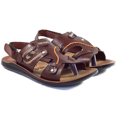 pokrok men pu casual sandals (groomy3) tan, brown, black