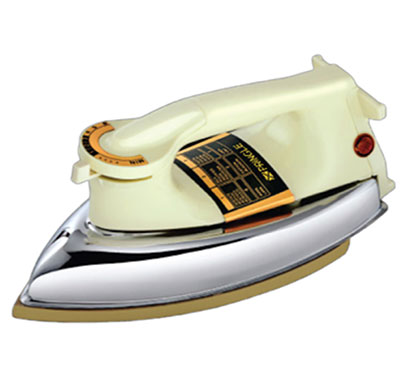 pringle dry iron di-1104 teflon coating 750 watts white/silver