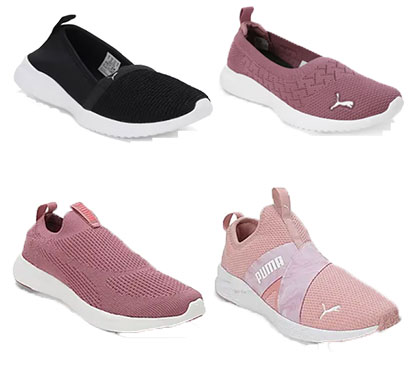 puma women footwear products lot