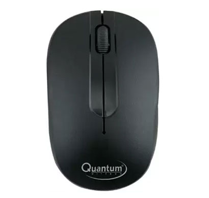 quantum qhm271 wireless optical mouse (black)