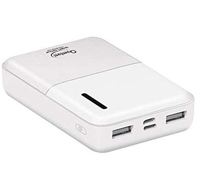 quantum qhm 10kp mini 10000 mah lithium polymer power bank (white)