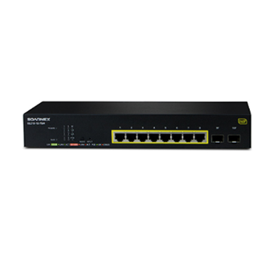 soarnex (eg 210-10-75w) 10 port gigabit managed poe+ switch