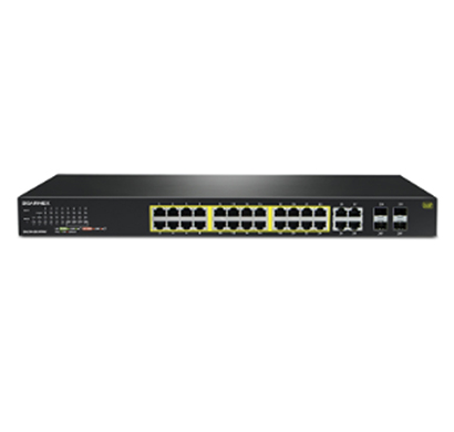 soarnex (eg 210-28-370w) 28 port gigabit managed poe+ switch