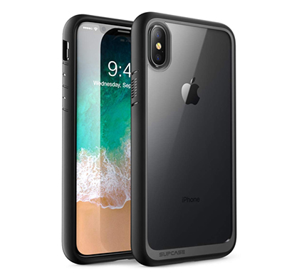 supcase (b074v3cm1c) (unicorn beetle style) case designed for iphone x, iphone xs, premium hybrid protective clear case for apple iphone x 2017/ iphone xs 2018 release (black)
