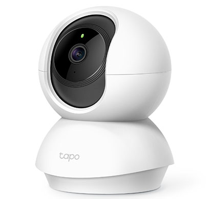 tp-link (tapo c200) pan/tilt home security wi-fi camera (white)