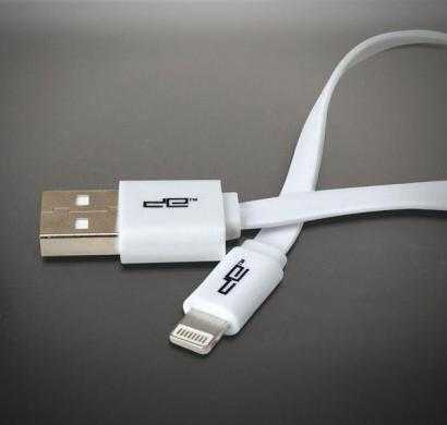 usb flat cable white - 8 pin deca-1002f(wht8p)