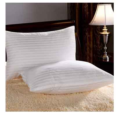 venus homes microfiber standard pillows (17x27 inches, white) set of 2 pieces