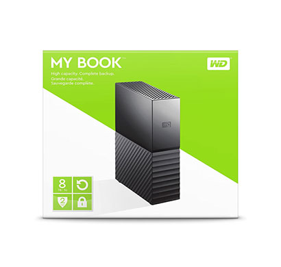 wd 8tb my book desktop external hard drive usb 3.0 (wdbbgb0080hbk-nesn)