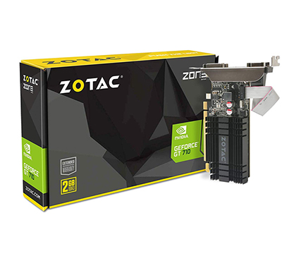 zotac gt 710 2gb ddr3 zone edition graphics card 3 years warranty
