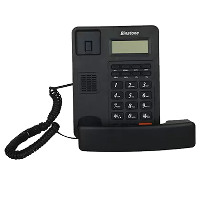 binatone spirit 211 corded landline phone (black)