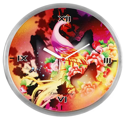 cosmosgalaxy i2929 mystic steel multy colour wall clock