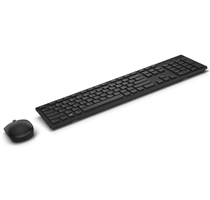 dell km636 wireless keyboard and mouse (black)
